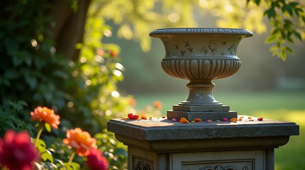 Choisir sa jardinière funéraire pour honorer les défunts