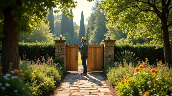 Installer un portail à Niort pour un jardin unique et stylé